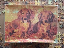 Puzzle Dackel - Hund - DDR -