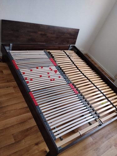 Massivholz doppelbett - x,