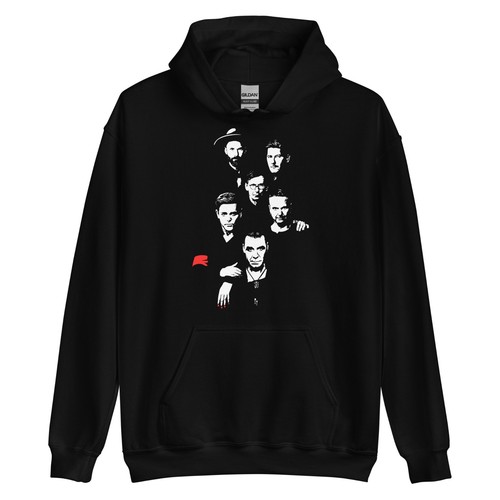 Schwarzes känguru hoodie - schwarzes,