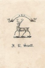 Original Kupferstich-Wappen