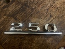 orig.Oldtimer Mercedes Benz LP LKW 250 Logo, Schriftzug, Emblem, Typenschild