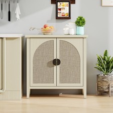 Rattan Aufbewahrungsschrank, Kommode & Geschirrschrank für Wohnzimmer & Küche