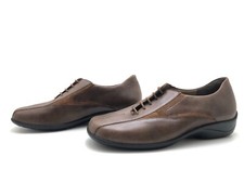 Solidus Damen Halbschuhe Gr. 38,5 Ballerina Slipper Freizeitschuhe Komfort Braun