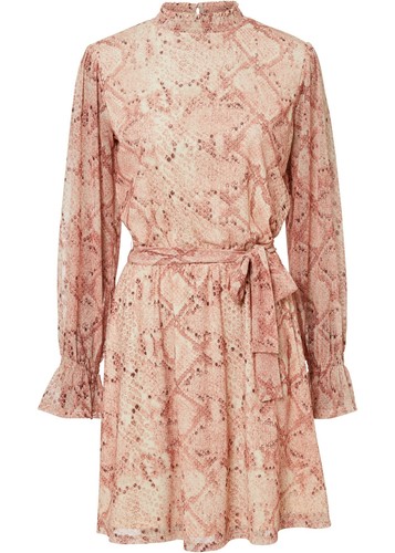 Kleid aus mesh mit - kleid,