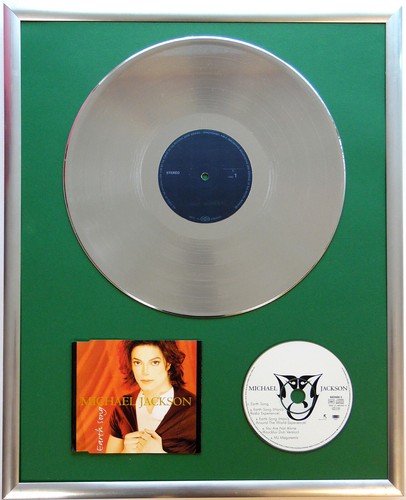 Michael jackson earth gerahmte - jackson,