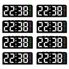 Stylischer LED Wecker mit