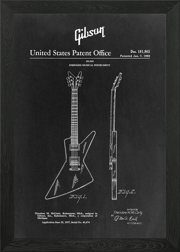 Gibson explorer gitarre patent - explorer,