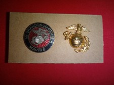 2 Usmc Reversnadel: My Enkelin Ist Eine Marine + Marine Corps Ega Abzeichen