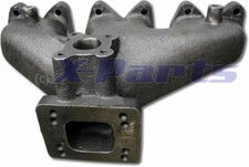 Turbokrümmer VR6 T3 T4 Flansch 35 / 38mm für Audi S2 RS2 Wastegates Neu