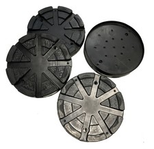 4 Stück Gummiteller