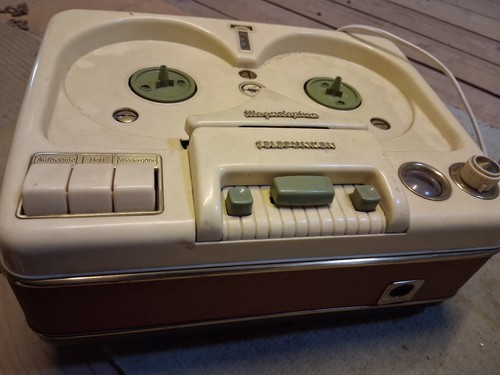 Tonbandgerät telefunken alt - tonbandgerät, telefunken,