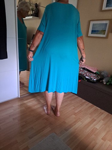 Sommerkleid türkis 52 - sommerkleid,
