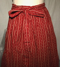 SU22 - Dirndlschürze   -  Rot