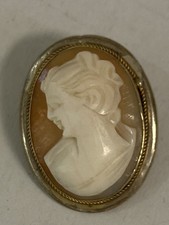 ANTIKE GEMME KAMEE FRAU IN