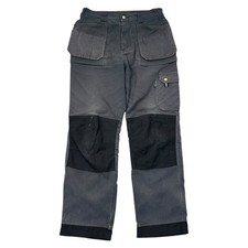 Dickies Eisenhower Cargo Utility Trousers Hose Straight Fit Grau Herren 34