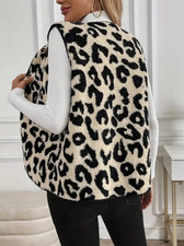 Damen Print Weste ohne Ärmel