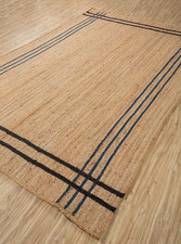 Teppich 100% Baumwolle & Jute