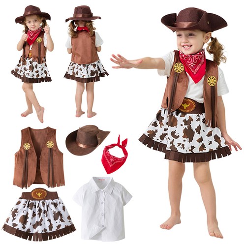 Damen cowgirl kostüm - damen,
