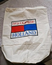 Jutebeutel Amsterdam Holland Rucksack Tasche Umhängetasche Kordel