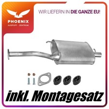 für Rover MG ZS 120 86kW (ab 2001) Hatchback Endschalldämpfer Auspuff