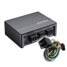 ETON PA4 - 4-Kanal Kompakt ISO Verstärker / Endstufe inkl. ETU-ACCM4