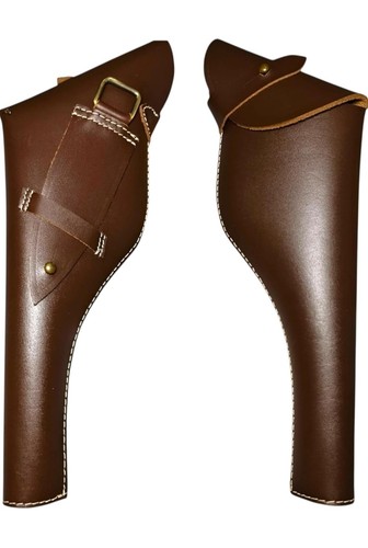 Sam brown gürtel lederholster - brown,