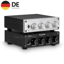 4-way Anschluss Doppler Stereo Audio Splitter with Volume Control Selector Box