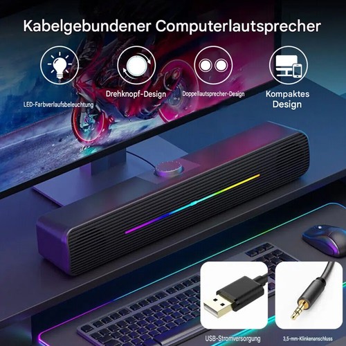 Usb lautsprecher stereo - lautsprecher,