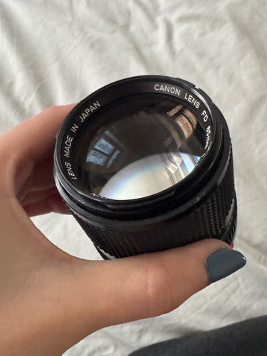 Canon 85mm objektiv - f, 1.8
