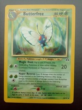Pokemon Karte Butterfree 19/75 Neo Discovery Englisch Smettbo