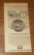 Seltene werbung vintage elac - vintage,