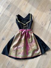 Exklusives MARJO Festtags Dirndl mit edler Glitzer Schürze, Größe 34/36