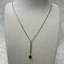 Vintage 18k Gelbgold Saphir