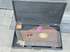 Alte antike Zitter Musikinstrument Musikhaus Max Osterode Dachbodenfund