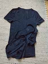 Schiesser Personal Fit Hemdchen / Shirt und 2x Slip Blau NEU