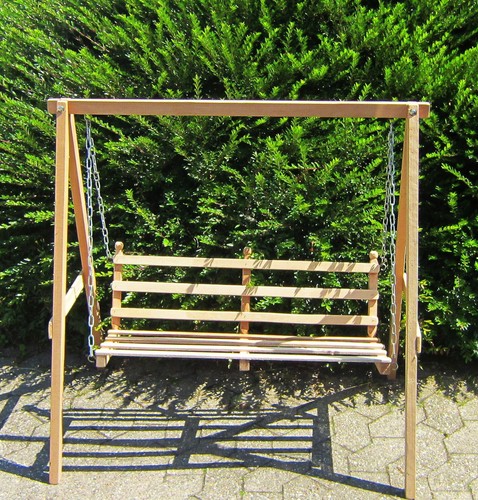 Hollywoodschaukel holz deko - hollywoodschaukel,