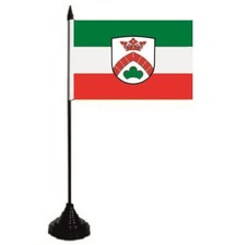 Tischflagge Steinkirchen (LK Erding) Tischfahne Fahne Flagge 10 x 15 cm 