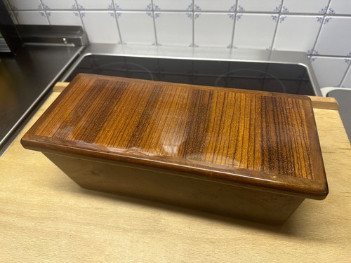 Ablagebox zebrano holz box - ablagebox,