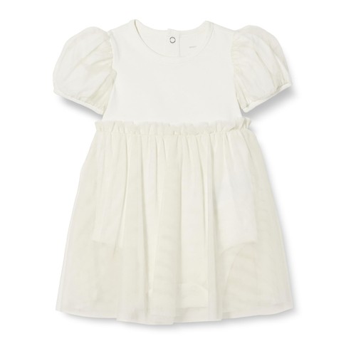 Baby kleid elfenbein tüll - baby,