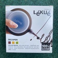 Decopen Lekue Dekorierstift Platinum Silikon | 2 Tüllen | -60* bis +260* | NEU