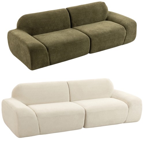 Homcom sitzer sofa 244 - homcom, 3-sitzer-sofa,