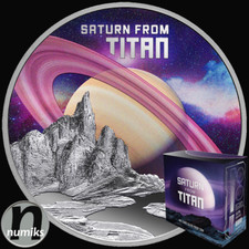 SATURN FROM TITAN - 2025 Niue