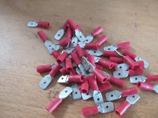 29 x Flachstecker 6,3mm 937 IDN 0,5-1,5mm2/ Aktion Blau6 Kist3