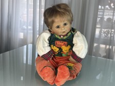 Künstlerpuppe Sammler Rolanda Heimer Vinyl Puppe 52 cm Top Zustand   