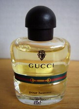 ⭐️ GUCCI pour homme No.1 EdT Miniatur Rarität aus Sammlung  Sehr Selten