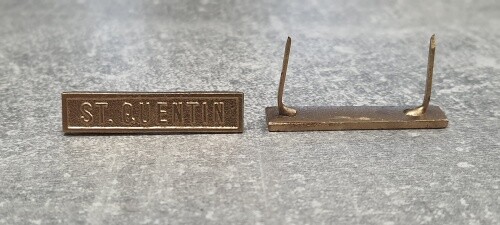 Gefechtsspange quentin - gefechtsspange, "st.quentin"