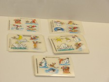 Ferrero Hanuta Bilder :  Winter Rubbelbilder 1992 : 55 Stück !!! Selten!!!