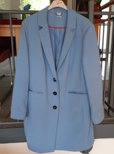Mantel Hellblau Gr 40  Neu