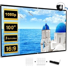 Hochauflösende 100 Zoll