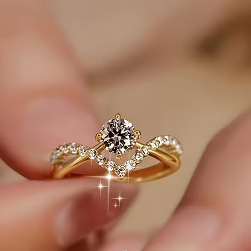 Damen ring goldfarben - ring,